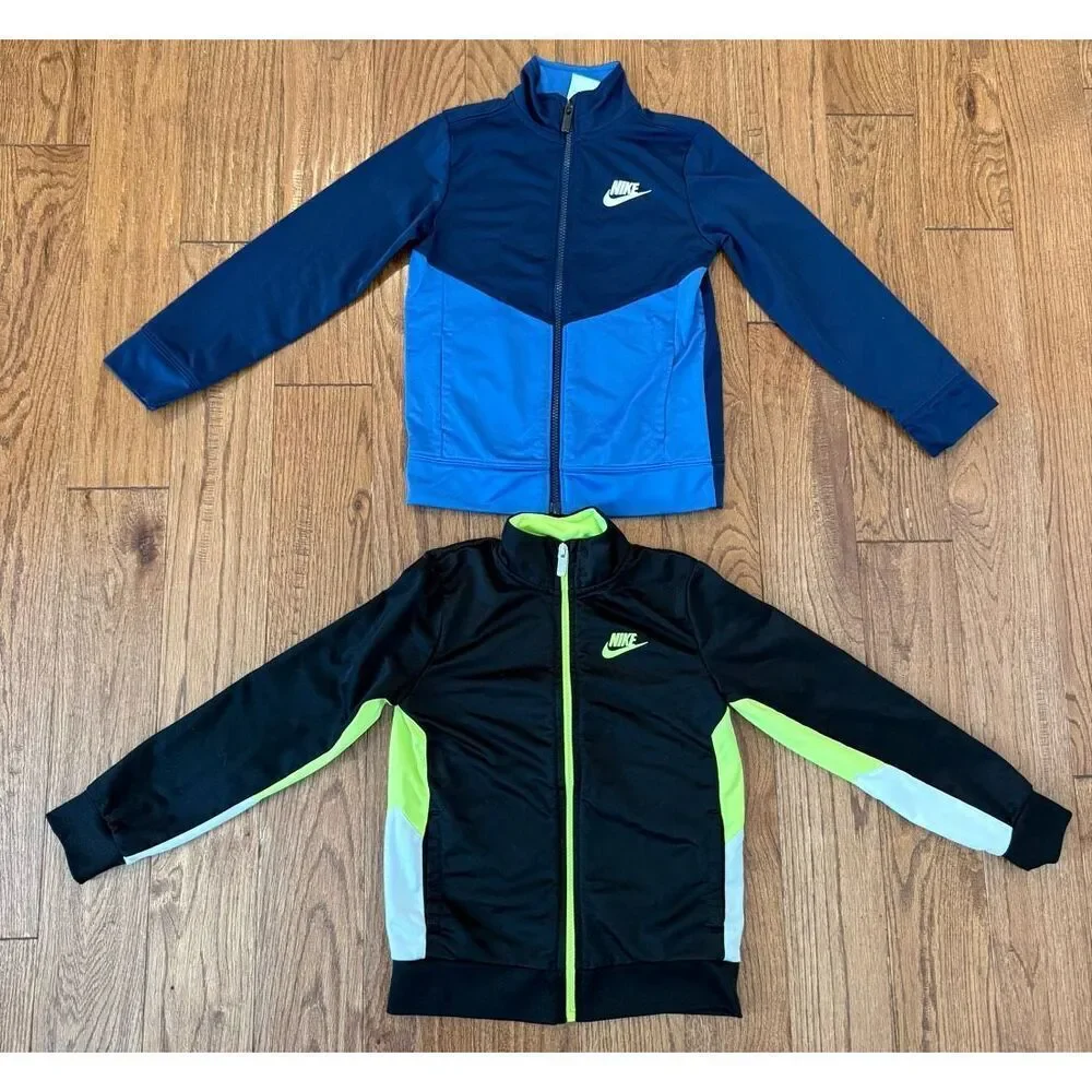 Nike boys athletic zip up bundle size 6/7